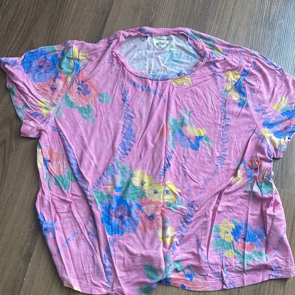 Beach Riot/ Loveshack Fancy cropped tee - Picture 2 of 4